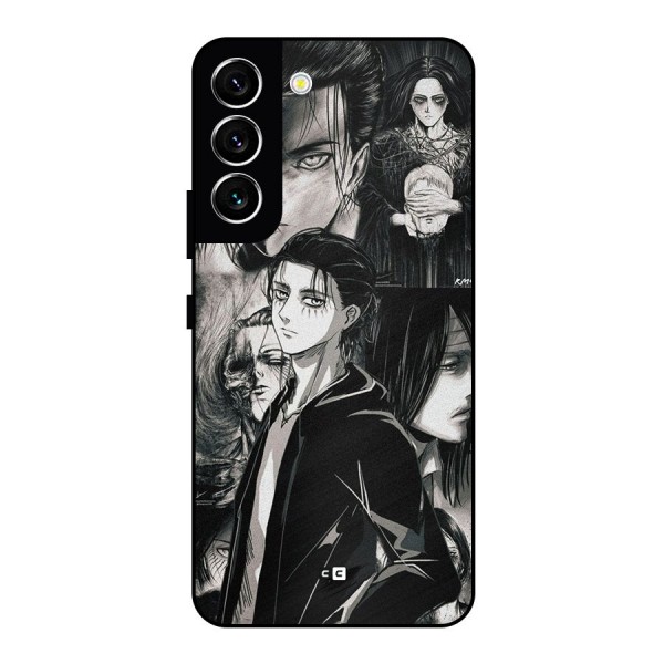 Eren Yeager Titan Metal Back Case for Galaxy S22 5G