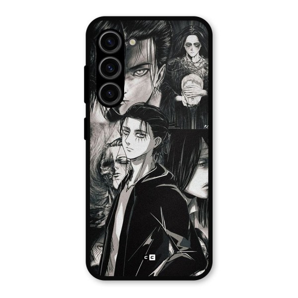 Eren Yeager Titan Metal Back Case for Galaxy S23