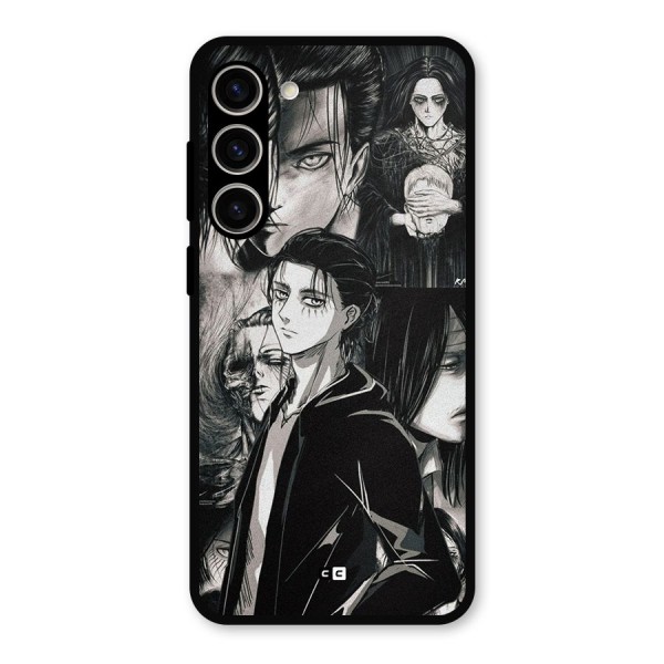 Eren Yeager Titan Metal Back Case for Galaxy S23 Plus