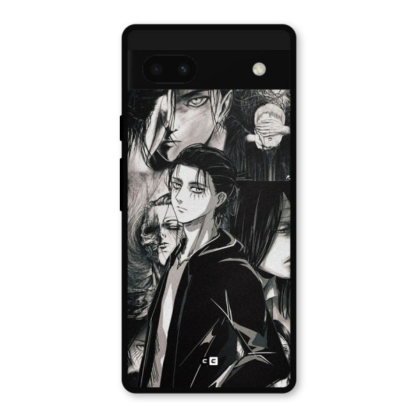 Eren Yeager Titan Metal Back Case for Google Pixel 6a