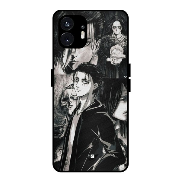 Eren Yeager Titan Metal Back Case for Nothing Phone 2