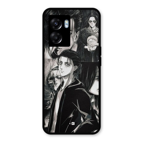 Eren Yeager Titan Metal Back Case for Oppo K10 (5G)