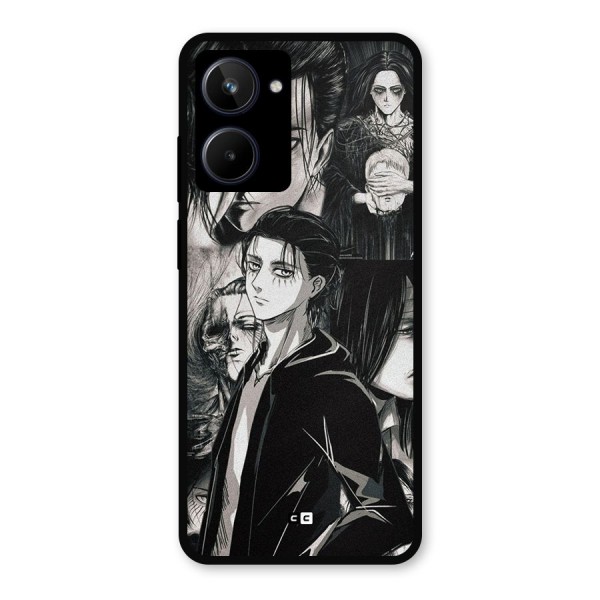 Eren Yeager Titan Metal Back Case for Realme 10