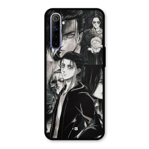 Eren Yeager Titan Metal Back Case for Realme 6