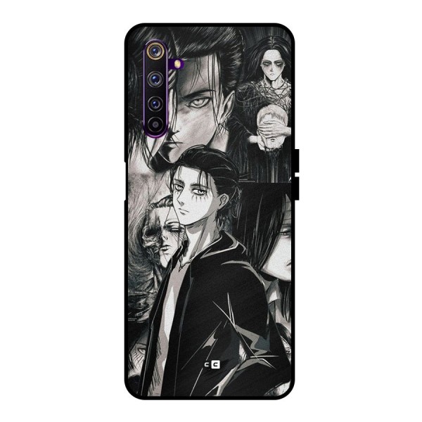 Eren Yeager Titan Metal Back Case for Realme 6 Pro