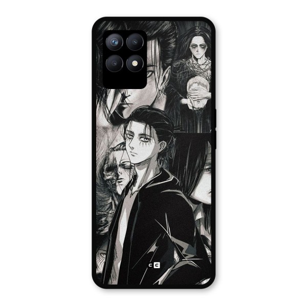 Eren Yeager Titan Metal Back Case for Realme 8i