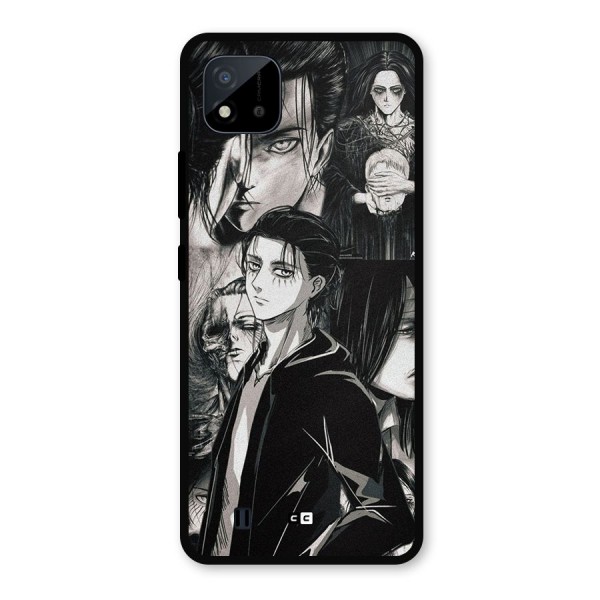 Eren Yeager Titan Metal Back Case for Realme C11 2021