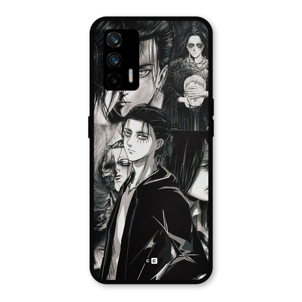 Eren Yeager Titan Metal Back Case for Realme X7 Max