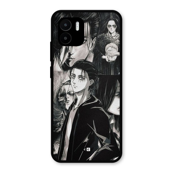 Eren Yeager Titan Metal Back Case for Redmi A2