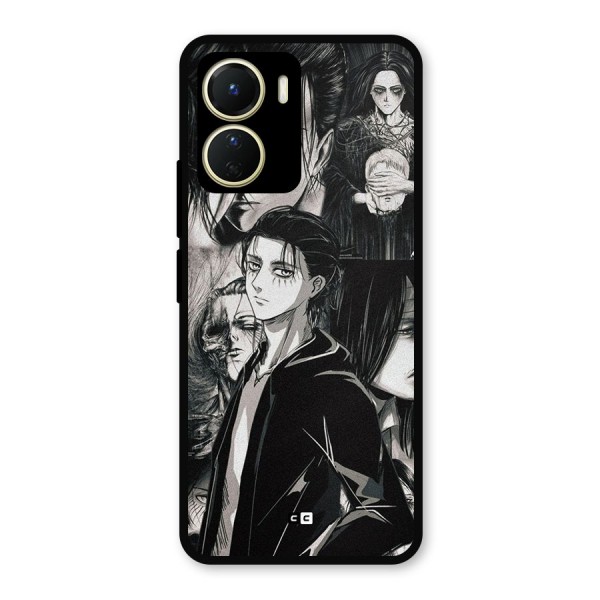 Eren Yeager Titan Metal Back Case for Vivo Y56