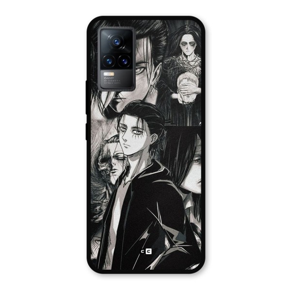 Eren Yeager Titan Metal Back Case for Vivo Y73