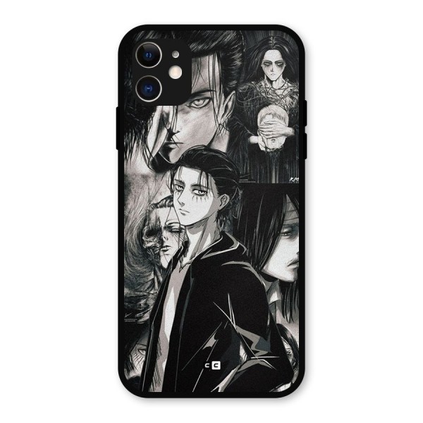 Eren Yeager Titan Metal Back Case for iPhone 11