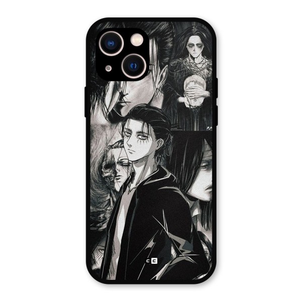 Eren Yeager Titan Metal Back Case for iPhone 13