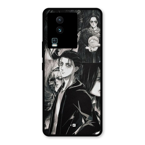 Eren Yeager Titan Metal Back Case for iQOO Neo 7