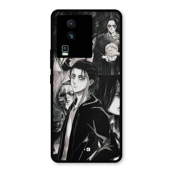Eren Yeager Titan Metal Back Case for iQOO Neo 7 Pro