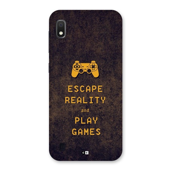 Escape Reality Back Case for Galaxy A10