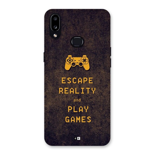 Escape Reality Back Case for Galaxy A10s