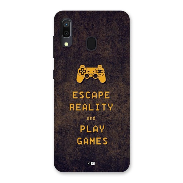 Escape Reality Back Case for Galaxy A20