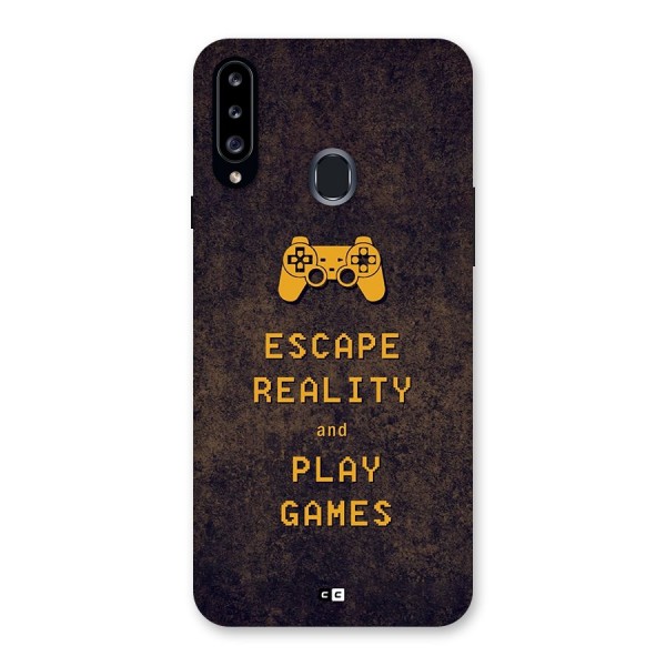 Escape Reality Back Case for Galaxy A20s