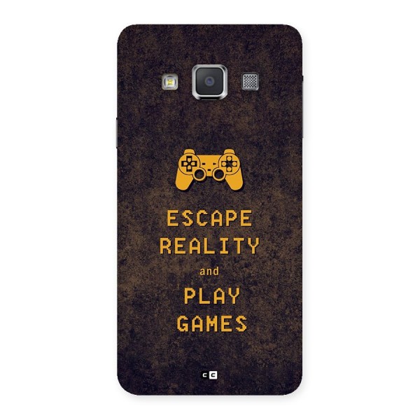 Escape Reality Back Case for Galaxy A3