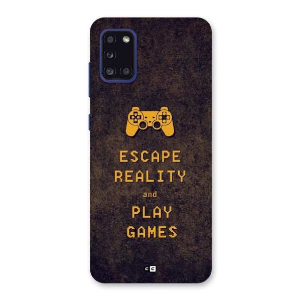 Escape Reality Back Case for Galaxy A31