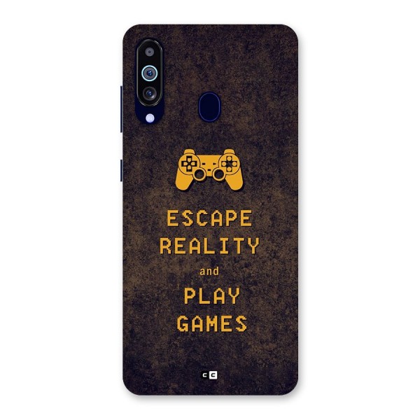 Escape Reality Back Case for Galaxy A60