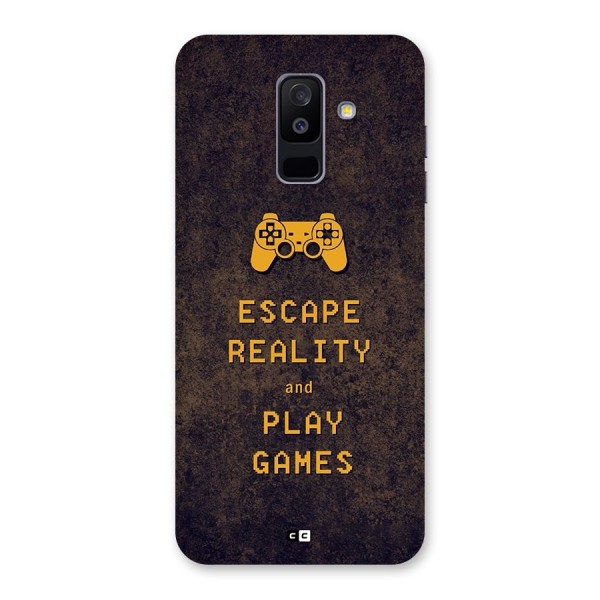 Escape Reality Back Case for Galaxy A6 Plus