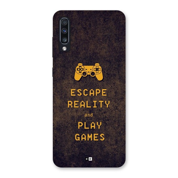 Escape Reality Back Case for Galaxy A70