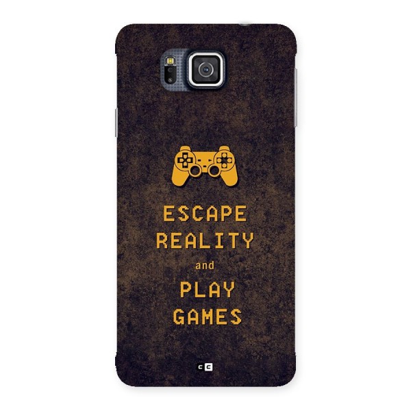 Escape Reality Back Case for Galaxy Alpha