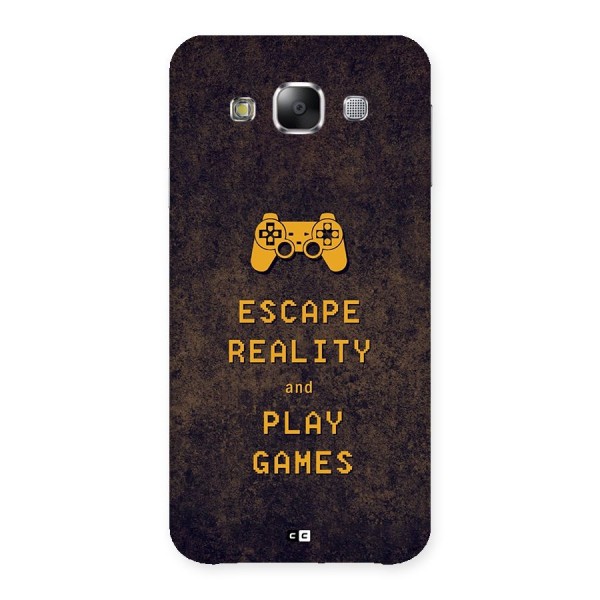 Escape Reality Back Case for Galaxy E5