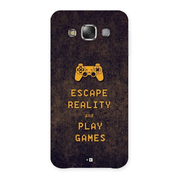 Escape Reality Back Case for Galaxy E7