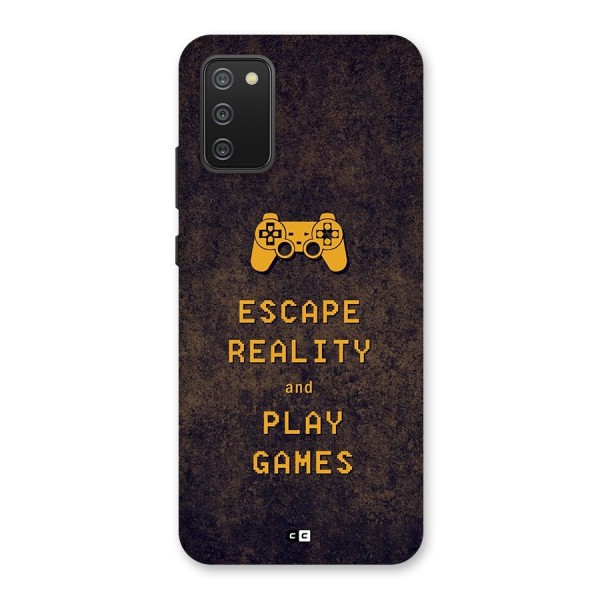 Escape Reality Back Case for Galaxy F02s