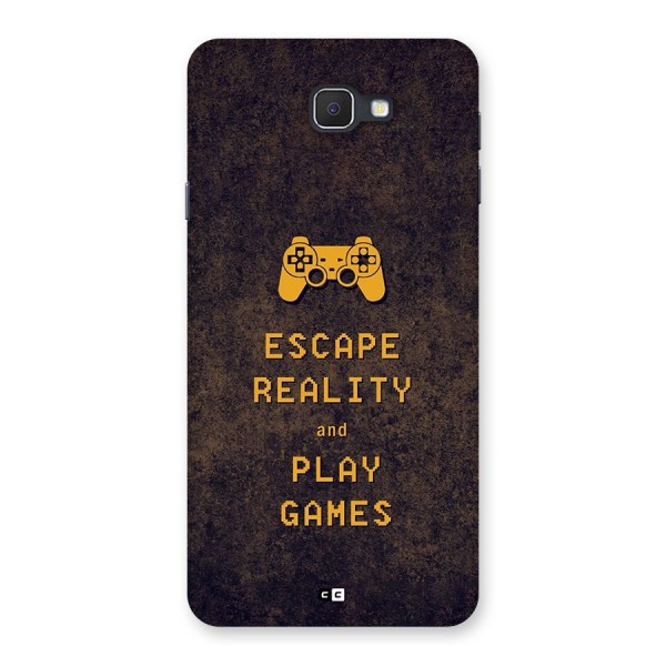 Escape Reality Back Case for Galaxy J7 Prime