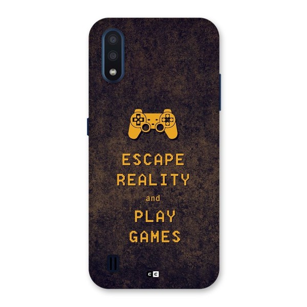 Escape Reality Back Case for Galaxy M01