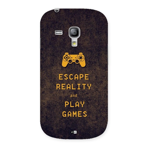 Escape Reality Back Case for Galaxy S3 Mini