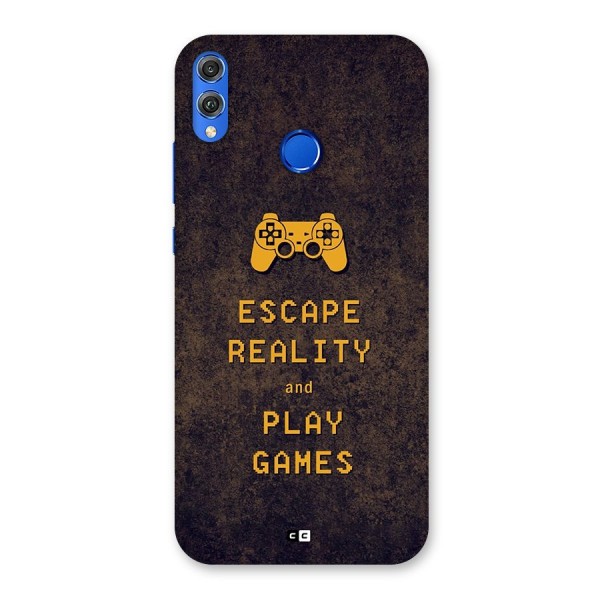 Escape Reality Back Case for Honor 8X