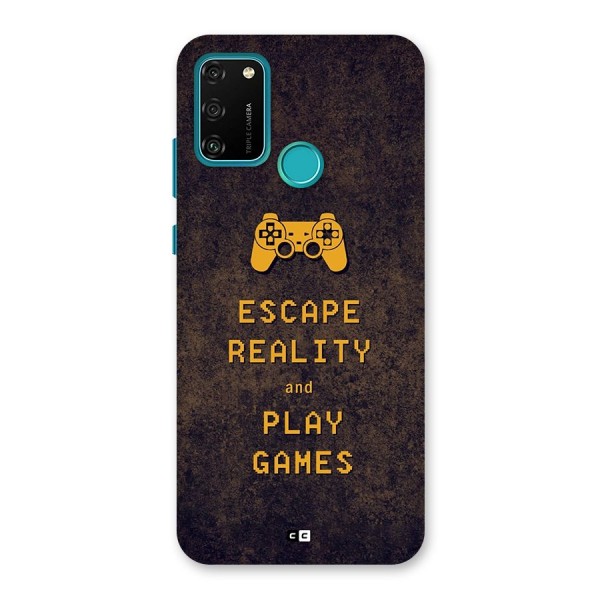 Escape Reality Back Case for Honor 9A