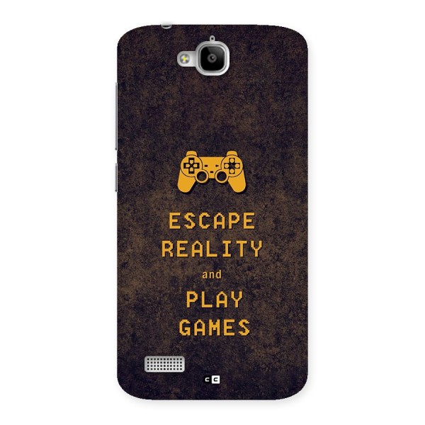 Escape Reality Back Case for Honor Holly