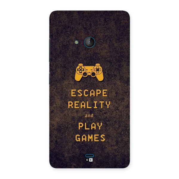 Escape Reality Back Case for Lumia 540