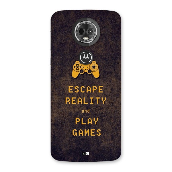 Escape Reality Back Case for Moto E5 Plus