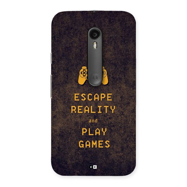 Escape Reality Back Case for Moto G3