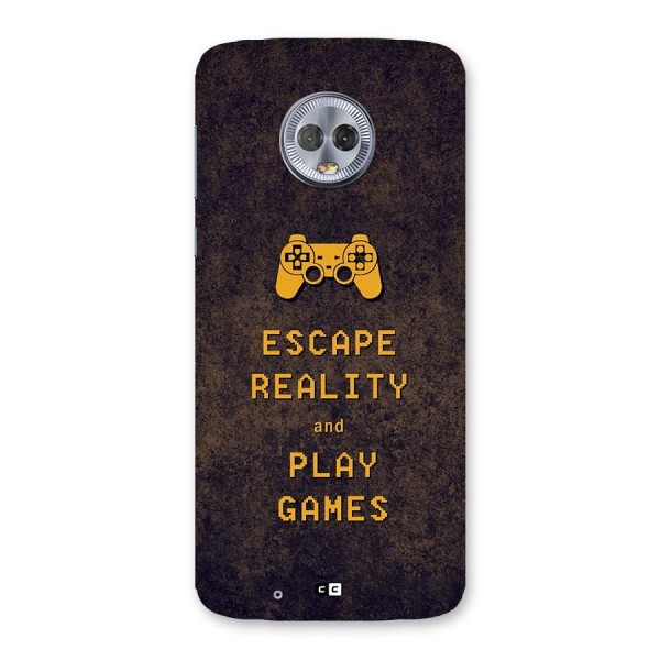 Escape Reality Back Case for Moto G6