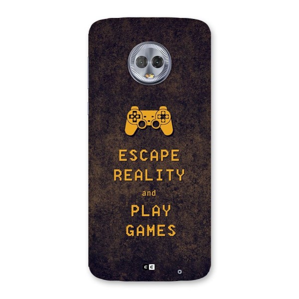 Escape Reality Back Case for Moto G6 Plus