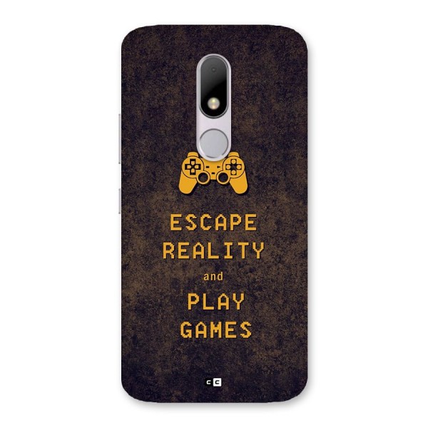 Escape Reality Back Case for Moto M