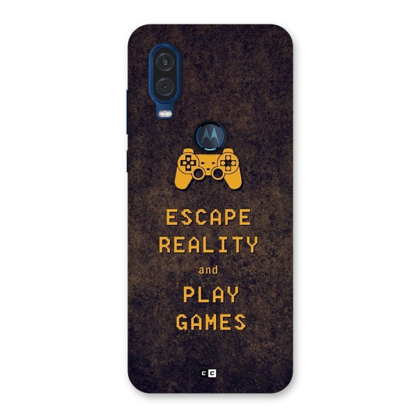 Escape Reality Back Case for Motorola One Vision