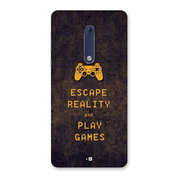 Escape Reality Back Case for Nokia 5