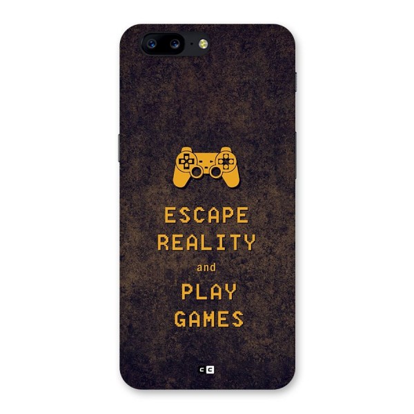 Escape Reality Back Case for OnePlus 5