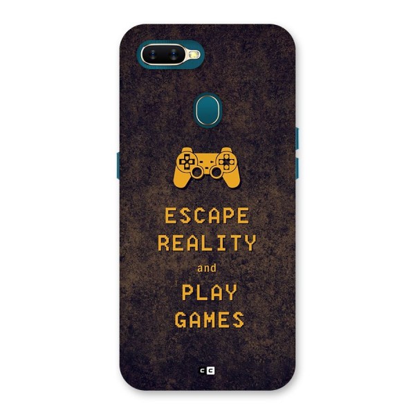 Escape Reality Back Case for Oppo A12