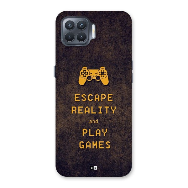 Escape Reality Back Case for Oppo F17 Pro