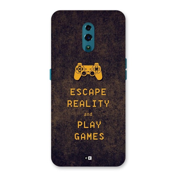 Escape Reality Back Case for Oppo Reno